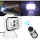Marine LED Light - High - 60 Watt - White Casing - Emmitt Color: White - 12-24 Volts - WK-W60HL - AZLED